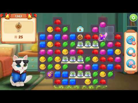 Kitten Match-Level 1363 (With Boosters)