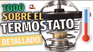 ✅ DESMONTAR, COMPROBAR Y CAMBIAR el TERMOSTATO 🌡️🌡️ con TODOS los DETALLES