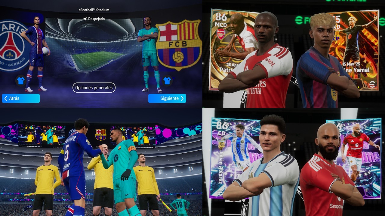 ¡BRUTAL! 😱 eFOOTBALL MOBILE SIN INTERNET con TODO LICENCIADO, MODO LIGA, TORNEOS Y MUCHO MÁS!