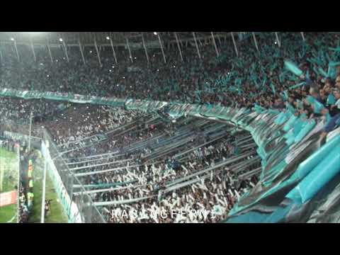 "Te alentaremos de corazón - Recibimiento | Racing - Boca | 2023" Barra: La Guardia Imperial • Club: Racing Club