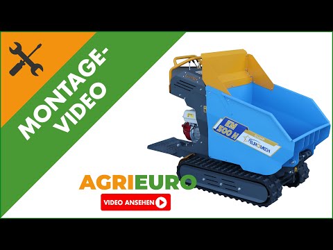 Montagevideo Raupendumper EuroMech EM500H-Dump