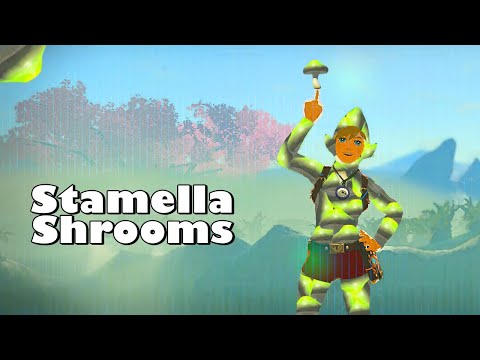 Stamella Shrooms Farming in Zelda Breath of the Wild | BotW