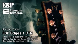 Video thumbnail for ESP Eclipse I CTM guitar DEMO by Mike Stamper by Mike Stamper