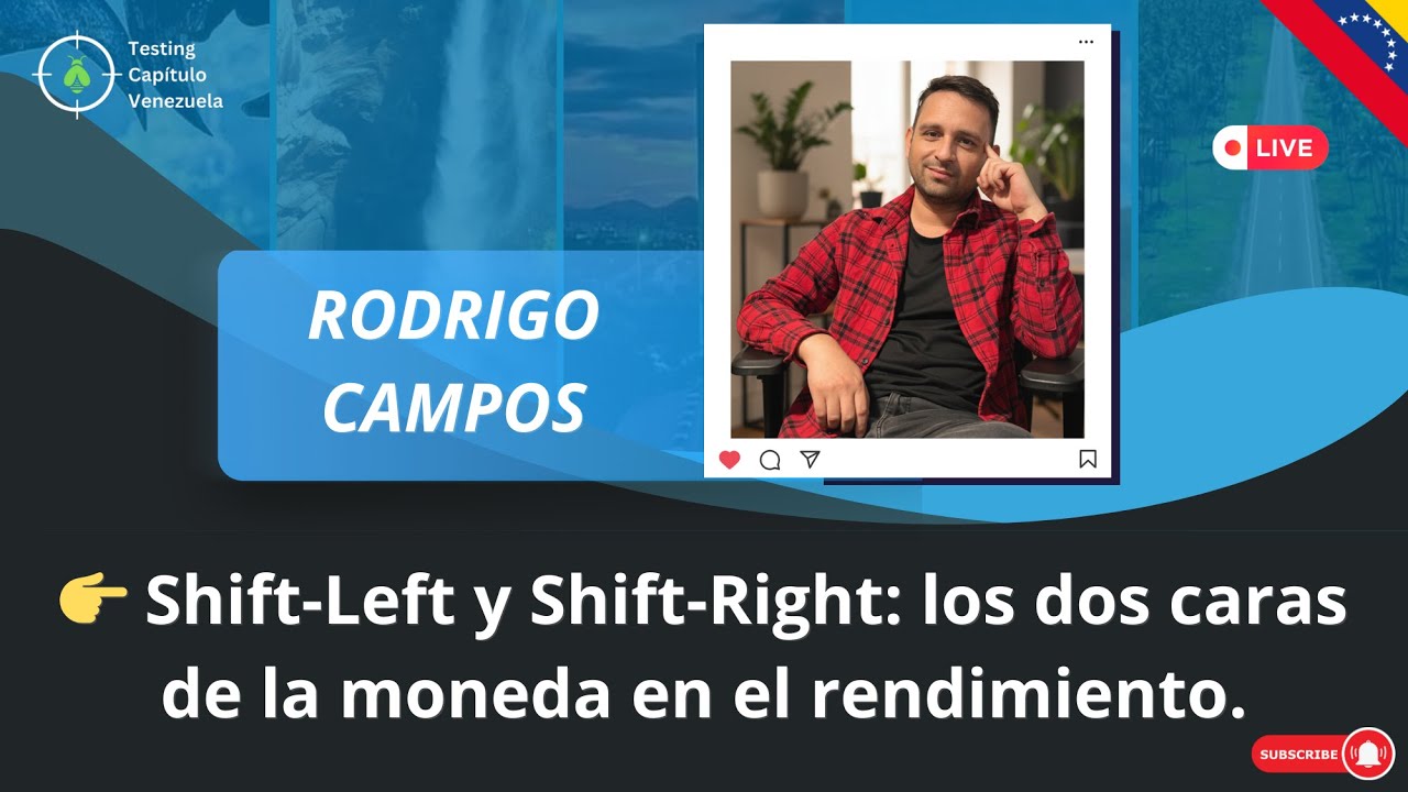 Thumbnail de  📣 Rodrigo Campos Tapia 👉 Shift-Left y Shift-Right: los dos caras de la moneda en el rendimiento