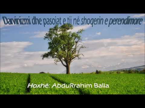 Darvinizmi dhe pasojat e tij në shoqerin perendimore - Hoxhë: AbduRrahim Balla