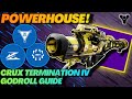This Rocket Launcher Can Roll With 2 Damage Perks... Crux Termination IV - God Roll Guide