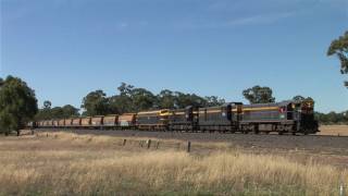 preview picture of video 'T413-T357-T378-B74 Inglewood Mon 04/01/10'