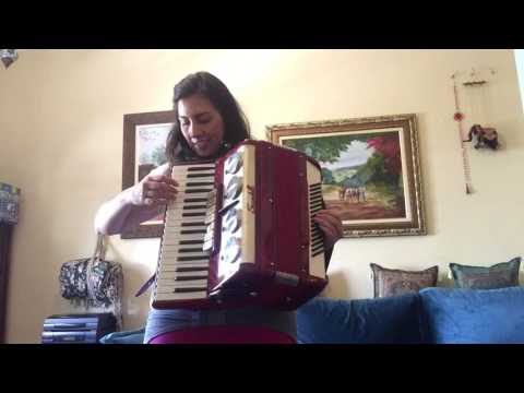 Minha Primeira Valsa, de Mário Mascarenhas - Aprendendo tocar acordeon.