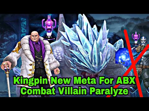 Kingpin Better Than Apocalypse On ABX Paralyze Combat Super Villain - Marvel Future Fight