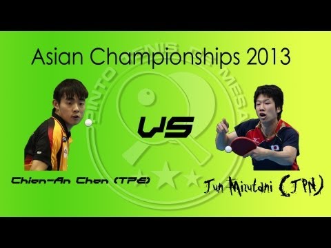 2013 Asian Championships: JPN (Jun Mizutani) vs. TPE (Chen Chien An)