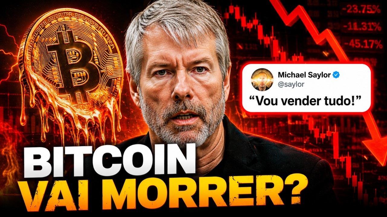 URGENTE! MICHAEL SAYLOR VAI VENDER BITCOIN! VAMOS PARA O FUNDO DO POÇO?