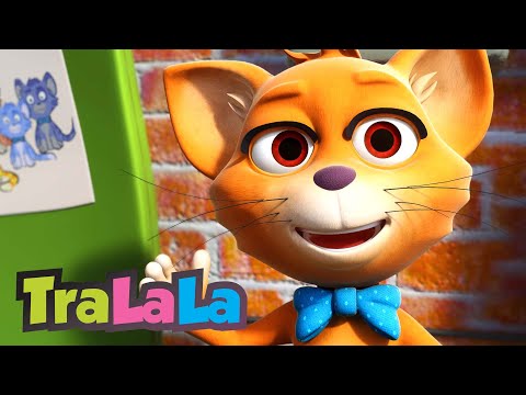 Un motan cât un pisoi cântă și se distrează cu TraLaLa | Cântece TraLaLa pentru Copii