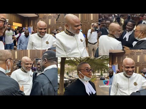 Mazi Nnamdi Kanu Court Hearing, As More Nigeria Lawyers Join & Charges Amended