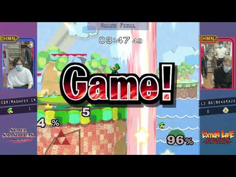 Extra Life Contest SSBM #11 - OBR | Madness (Luigi) vs. BG | NekoKaze (Sheik) - Grand Final