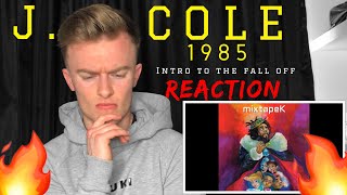 J.COLE-1985(Intro to the fall off)(REACTION!!)