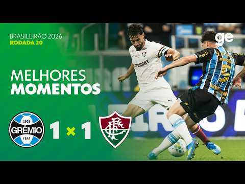 Gols e melhores lances de Grêmio x Fluminense
