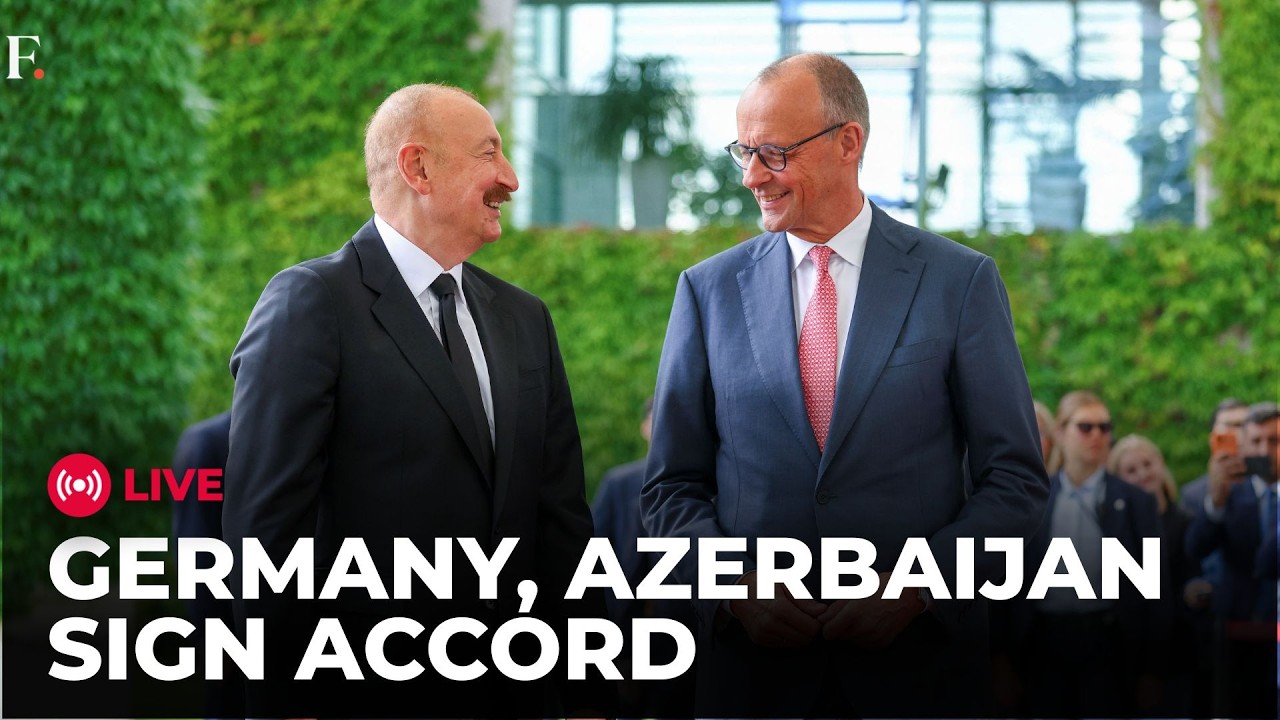 LIVE: Germany's Merz, Azerbaijan's Aliyev's Joint Statement in Berlin |Germany Azerbaijan Accord