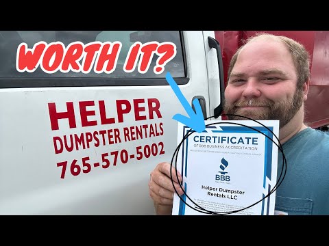 Is BBB Accreditation Worth It for Your Small Dumpster Business?