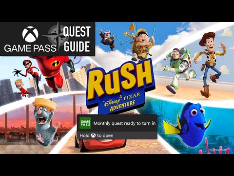 Rush: A Disney Pixar Adventure Monthly Xbox Game Pass Quest Guide - Get 5,000 Swim Distance