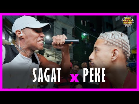 (MELHOR DA NOITE 🥵) SAGAT x PEKE - SEMIFINAL - 209ª EDIÇÃO - Roda Cultural da Rocinha
