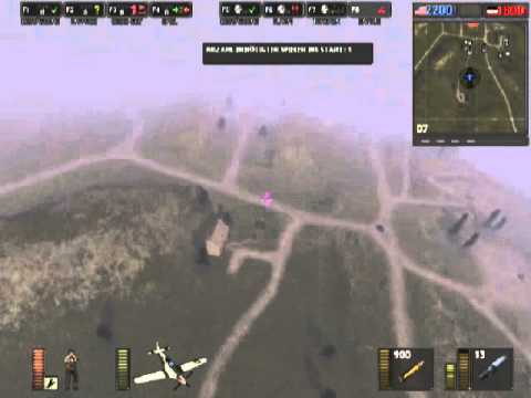 Battlefield 1942 airplane bomb training