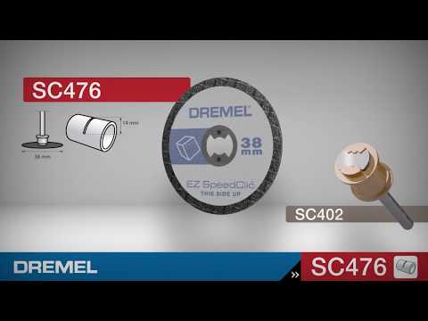Kapskiva Dremel EZ SpeedClic Kapskivor Av Plast (SC476)