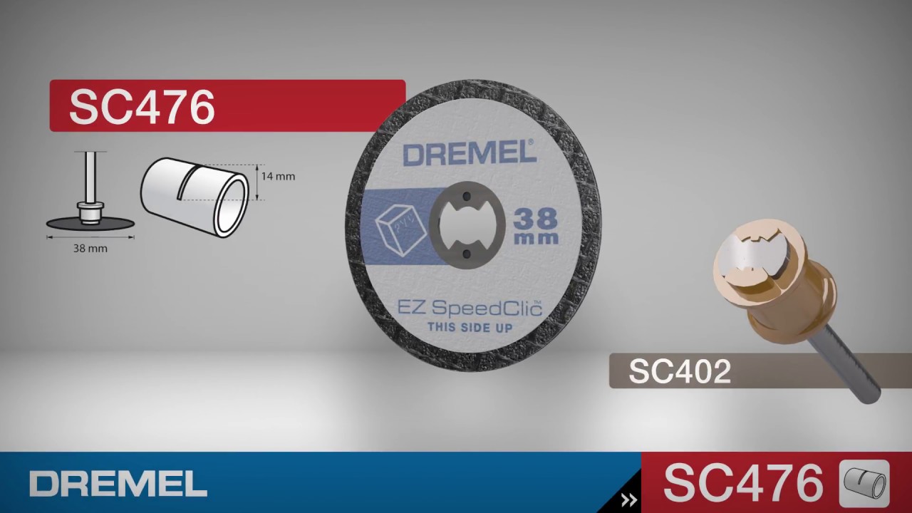 Dremel SpeedClic disque à tronçonner kit de démarrage