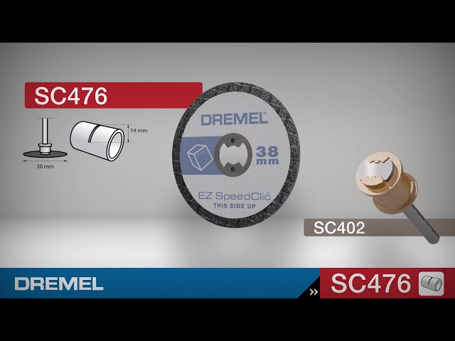 Video teaser per Dremel - EZ SpeedClic: Plastic Cutting Wheel (SC476)