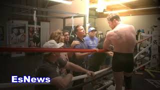 Canelo Any Mistake GGG Makes I Am Going To Take Advantage Of  EsNews Boxing