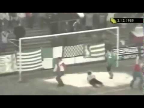 Bohemians Praha-Slavia Praha, 3-December 1989