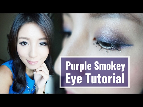 Get Ready with Nancy-紫艷眼妝教學 Purple Smokey Eye Tutorial