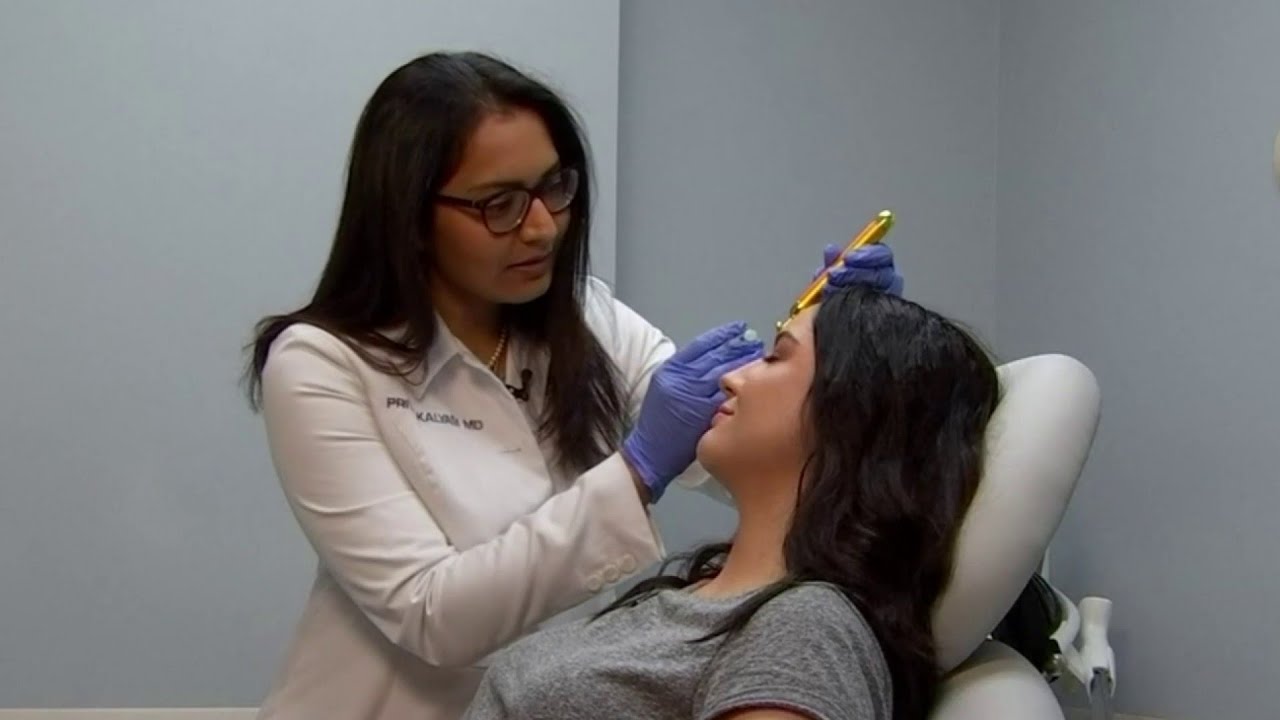 Young adults using Botox to prevent wrinkles