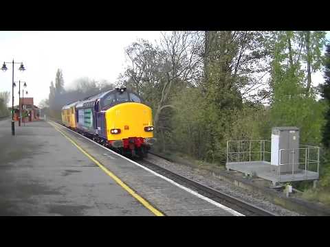 DRS 37610 & NR 31105 Derby to Swindon