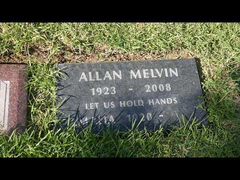 Bettie Mae Page Grave Allan Melvin Grave Westwood Los Angeles California USA October 2020