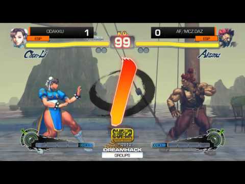 SSFIV AE - odakku (chun) Vs daz (yun/akuma) - DreamHack 2012
