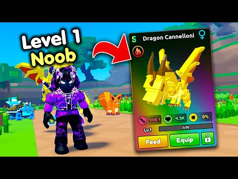 Starting Over as NOOB with OP SECRET in Catch a Monster! (Roblox)