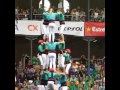 World Record 10 Level Human Tower In Spain They Have Been Practicing Building These Castells In Cat