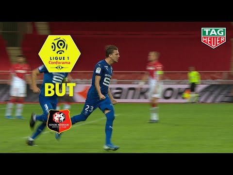 But Adrien HUNOU (48') / AS Monaco - Stade Rennais FC (3-2)  (ASM-SRFC)/ 2019-20