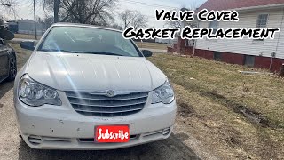 2008 Chrysler Sebring 2.4L Valve Cover Gasket Replacement