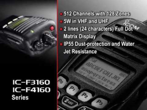 ICOM ICF3161 Walkie Talkie