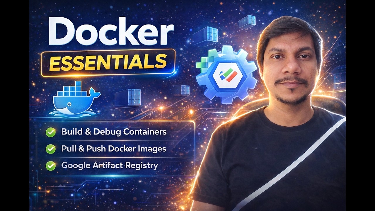 Docker Tutorial for Beginners | Build, Run & Push Containers (Full Guide)