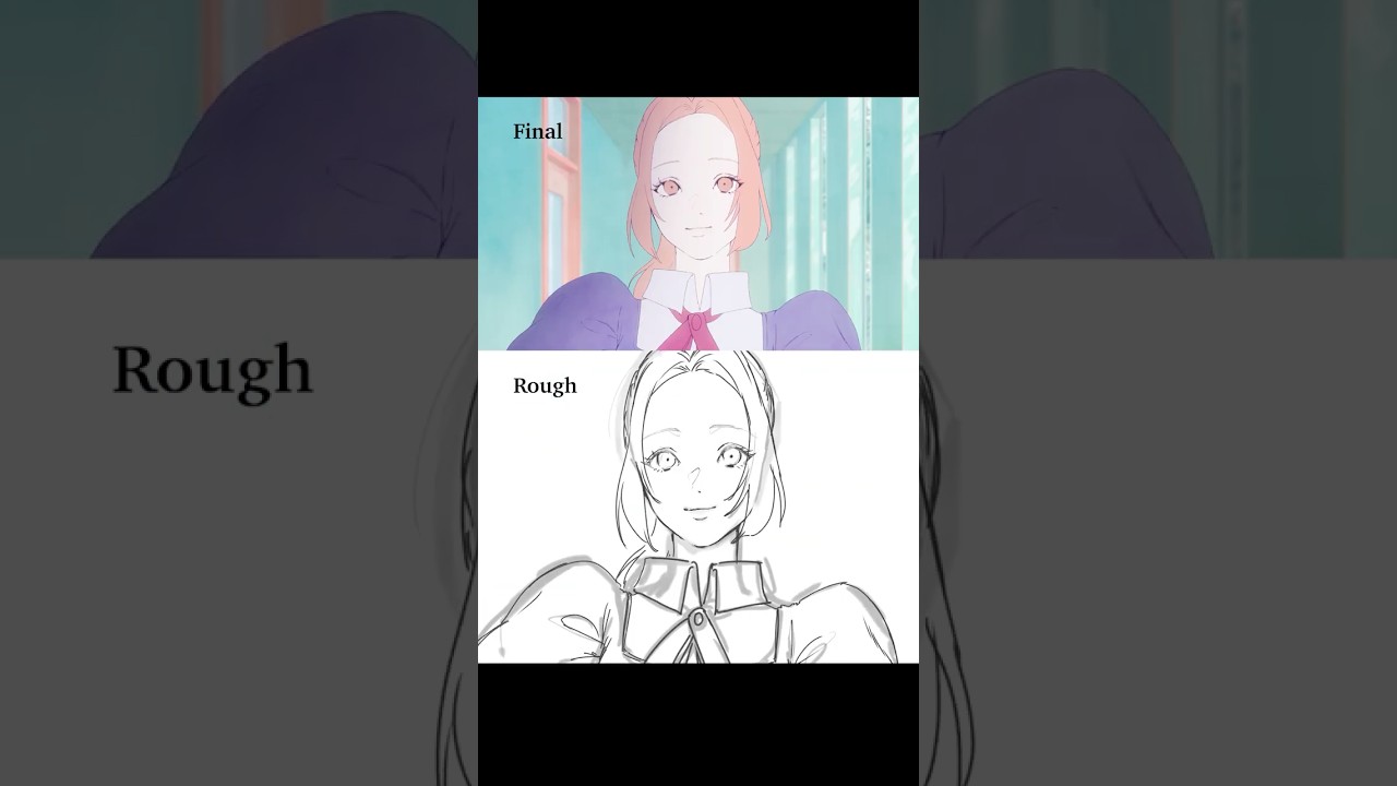 Short film “LUCA” Draft / Final 💎#LUCA #art #animation #mangaartstyle #anime