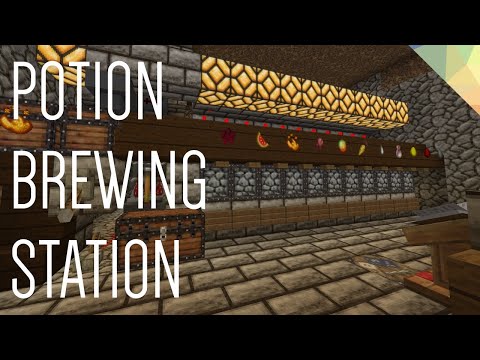 Minecraft Bedrock 1.20: This Super Easy Potion Brewing Station is A Game Changer!