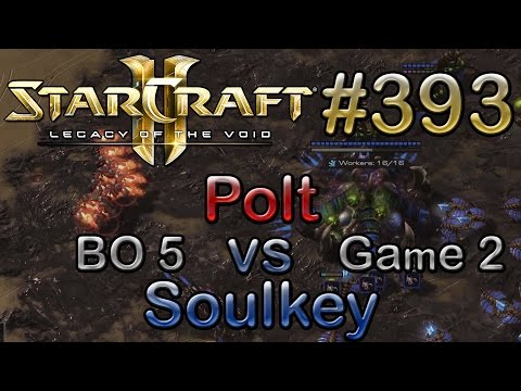 LotV | Replay-Cast #393 | CMStorm.Polt (T) vs TCM.Soulkey (Z) | BO5 Spiel 2 | [DE/GER]