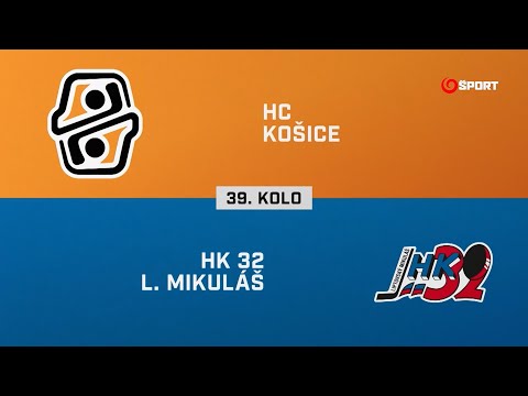 39. kolo: HC Košice – HK 32 Liptovský Mikuláš 4:1 (HIGHLIGHTY)
