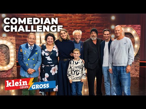 Wer erkennt mehr Comedians an ihrer Stimme? Martina Hill vs. Pirmin | Klein gegen Groß