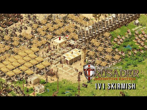 Epic 1v1 Multiplayer Skirmish – Stronghold Crusader Definitive Edition