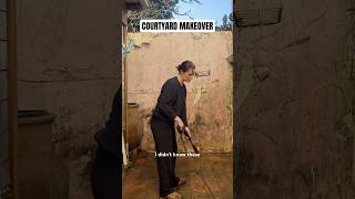 DIY courtyard makeover loading #courtyardmakeover #diymakeover #patioideas #diy #courtyard #design