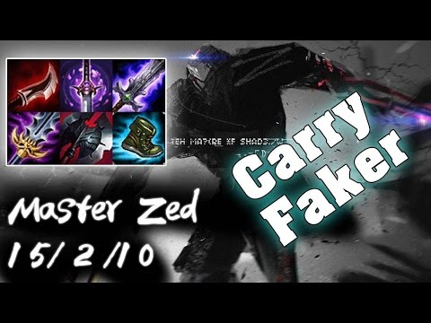 Korea Master Zed Mid vs Karma | Carry Faker | Korea High Elo Replays
