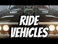 Ride Vehicles For FAST AND FURIOUS HOLLYWOOD DRIFT MORE